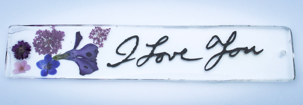 Custom Bookmark with handwriting from a loved one