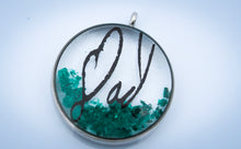 Load image into Gallery viewer, Custom Pendant with Handwriting from a loved one
